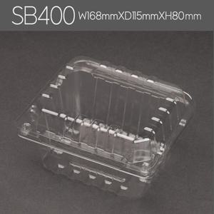 과일포장 방울토마토 400g 용기 500개 투명 플라스틱 로컬푸드 포장 용기 SB410