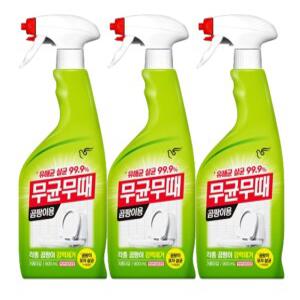 피죤 무균무때 욕실 곰팡이제거세제 900ml 3개