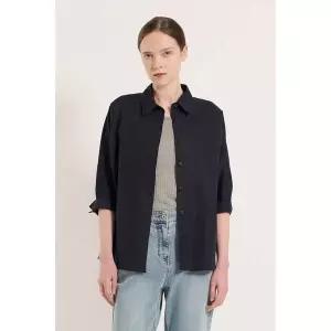[BCBG] 사선 린넨 셔츠 (B5M4B484)