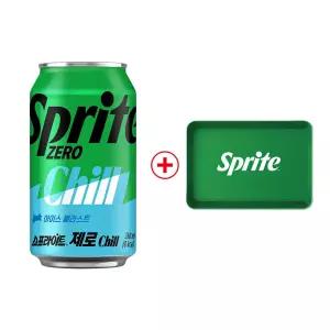 [본사직영] 스프라이트 제로 Chill 350ml CAN (24입) + 스프라이트 쟁반