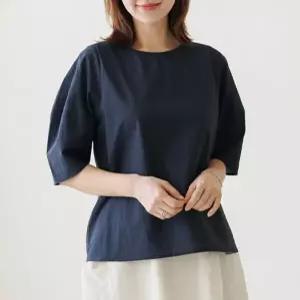(~88size)링시어서커벌룬블라우스 TBE3433
