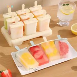 9구 대용량 여름 아이스크림틀 몰드 DIY DIY 샤베트 유아 디저트 여름 몰드 냉동 수제