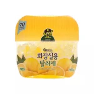 산도깨비 화장실용 탈취제 레몬향 300g 실내용 비치형 방향제 화장실 냄새