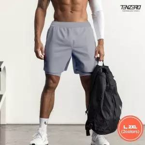 텐제로 남성 5부 반바지 러닝팬츠  반바지레깅스 경량 트레이닝팬츠