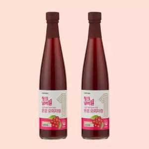 [25년] 핑크넘버원 문경 생오미자청 500mlx2병