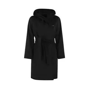 [MAX MARA]25FW 뉴망 NEWMANG 후드라펠 벨티드 울 코트 블랙 2526016061 013