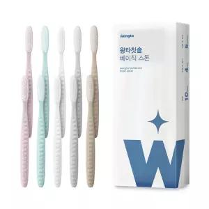 백선생 왕타칫솔 베이직 스톤 10P
