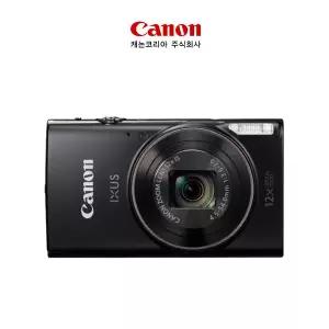 캐논 NEW IXUS 285 HS A (익서스 285 A 고화질 약 2020만화소, 마이크로 SD사용)-블랙-ISK