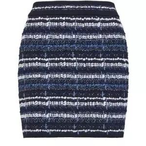 톰브라운 THOM BROWNE 25 인레이 트위드 자카드 미니 스커트 FKK134A Y9031 415)