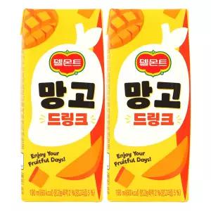 델몬트 드링크 망고 190ml x 64팩