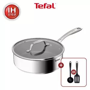 [테팔] 인덕션 티타늄3X 퍼펙트 레지스트 소테팬 24cm(+비앤비뉴 국자OR뒤집개)