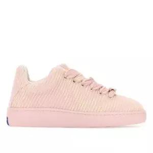 버버리 BURBERRY checkered knit box sneakers 8081730) 체크 니트 박스 스니커즈)