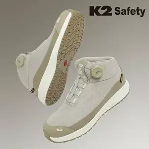K2 Safety LT-122 6인치 가벼운작업화 편안한착화 향균기능 보통작업용 안전화 남녀공용