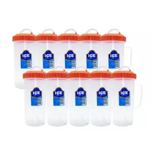 덕신 손잡이 빨대 물컵 500ml x10개 환자용물컵 요양원 병원용물컵 입원 [색상랜덤]