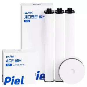 닥터피엘 필터 샤워기 리필필터 6개월 세트 1차필터 3p + 2차필터 무향 1개