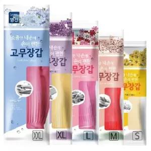 명진 고무장갑 10켤레 특특대 특대 대 중 소