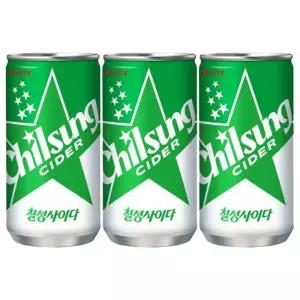 롯데 칠성사이다 190ml x 60캔 ( 30캔입x2박스)