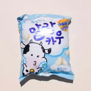 아트박스/과자마켓 롯데 말랑카우 밀크 158gX2개