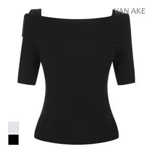 [반에이크] 오프닝 라잇반팔 니트_VB45KTQ315Z