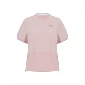 아이더 EIDER ON THE ROCK 온더락 여성 리드 반팔 라운드 티셔츠_Light Pink DWM26226P1 387511