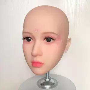 메이크업 마네킹 실리콘 실습용 얼굴모형 피부대체 헤드 눈썹 연습