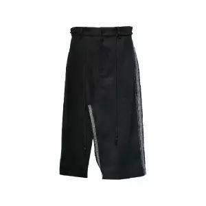 Lee Mathews 하루토 리넨 스커트 M2601SK30700BLACK TP453809722