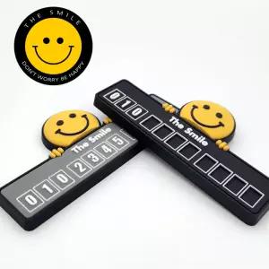 오토컴 더 스마일 주차 알림판 / 자동차 전화 번호 주차 번호판 차량용 연락처 차 휴대폰