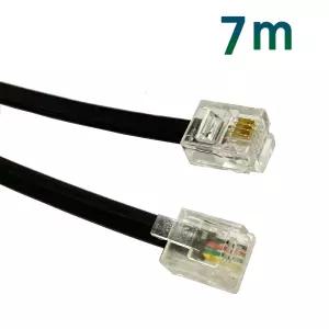 전화케이블 6P4C 7m / 팩스선 / 전화선7m (4137-7M번)