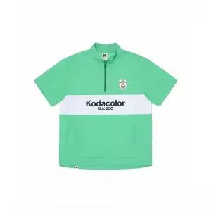 매장정품 코닥 KODAK 스테디움 스텐넥 우븐 티셔츠 GREEN K5223LWTG2 200749