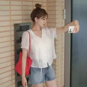 [제작/빅사이즈]이블렛 인페소 타이 블라우스 제이스타일