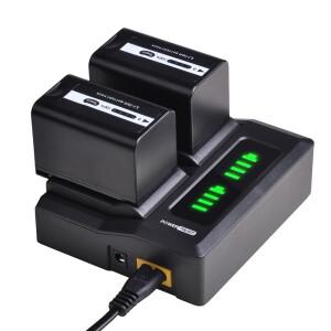 카메라 충전기 VW-VBD58 5600mAh 배터리 및 충전기 파나소닉 AG-VBR59 AG-DVX200PJ AC8EJ AG-3DA1