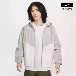 [백화점 상품] 나이키 윈드러너 남성 라인드 재킷 HV8370-012