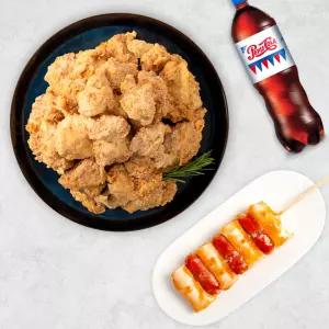 [네네치킨] 순살치즈스노윙치킨+네네소떡+콜라(1.25L)