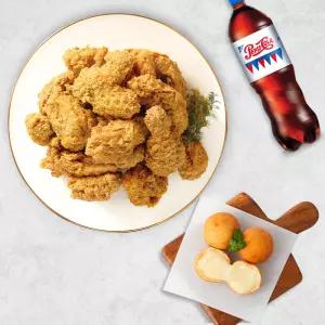 [네네치킨] 어니언스노윙치킨+네네볼+콜라(1.25L)