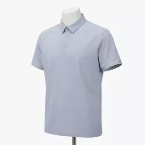 데상트골프 아크먼트(ACMT) 남성 아크모션 카라 반팔 티셔츠 Light Blue DR21MFTS45