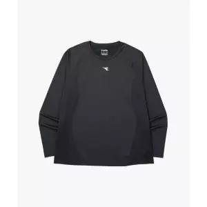 매장정품 디아도라 diadora 벤트플로우 러닝 긴팔 티셔츠 DARK GREY D5121RRL16GRD 283253
