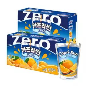 농심 카프리썬 ZERO 제로 오렌지 200mlx10팩+10팩(20팩)