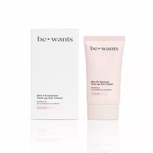 비원츠 스킨 핏 에센스 톤업 선크림 50ml(SPF50+) 1개