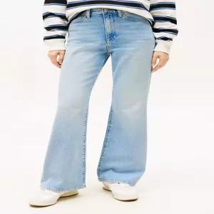 매장정품 TOMMY JEANS 타미진스 여성 벨라 플레어 라이트 데님 팬츠 T32G0NEF57TWT1 T32G0NEF57TWT1_NW 175