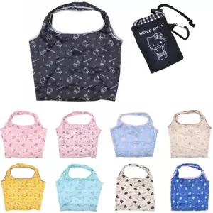 산리오캐릭터즈 주머니 수납 에코백(시장가방) W42xH50xD14cm(15ℓ)