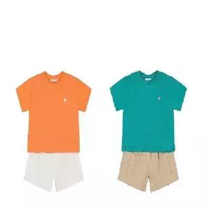 아가방 TC01 여름 마요쿨링반팔4부상하(GREEN ORANGE) 01T333019 (S49653975)