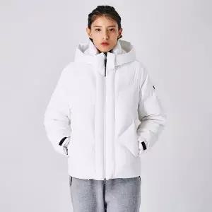 매장정품 스파이더 여성 미드 위버 다운 패딩 SPJWCNDJ354WWHT 191546