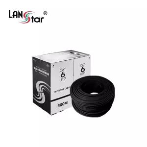 LANstar Cat.6 UTP 300M 옥외용 랜 케이블 단선 LS-C6OD300