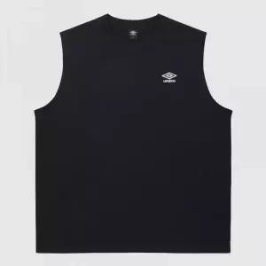 엄브로 UMBRO [QUICK-DRY] 쿨 스타터 머슬핏 프레쉬 슬리브리스 티셔츠 블랙 UR221CSL52 UR221CSL52_BLK0 1