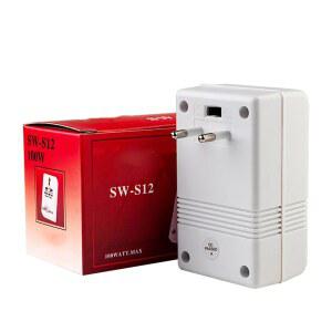 다운트랜스 SW S12 110V 220V 듀얼 전압 변압기 여행용 가전제품용 전력 100W 변환기 어댑터 소형