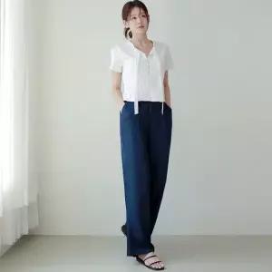 르포엠 [최초가 99 000원]2종세트 카엘로 아세테이트 모던 팬츠