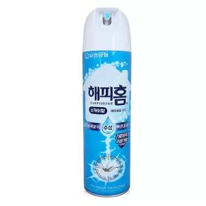 해피홈 에어로솔 수성 스카이향 500ml x 3개 ~ 모기향 살충제