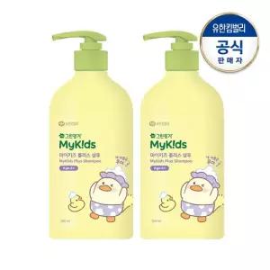 그린핑거 마이키즈 플러스 푸아 샴푸500mlX2