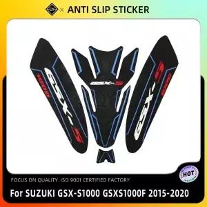 오토바이 미끄럼 방지 스티커 탱크 트랙션 패드 사이드 니 그립 프로텍터 스즈키 GSX-S1000 GSXS1000F