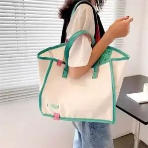 데일리 여성 캔버스 가방 쇼퍼 에코백 빅사이즈 숄더 여행 여성캔버스가방 여자에코백
